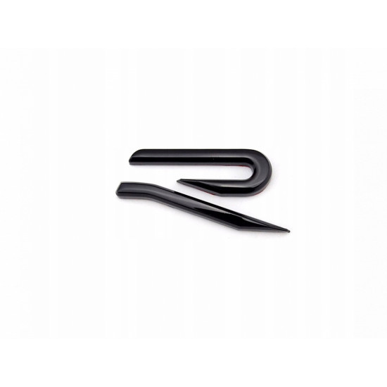 Автологотип шильдик эмблема надпись Volkswagen R-Line New black Golf 8 T-roc Touareg