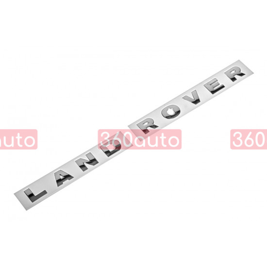 Автологотип шильдик емблема напис Land Rover хром LR038657-LR038658-CHR