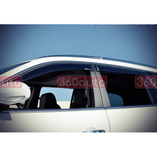 Дефлектори вікон для Buick Enclave 2008-2017 Premium Series WELLvisors 3-847BU002