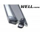 Дефлекторы окон на Lexus GS 2006-2011 с хром молдингом |Ветровики WELLvisors 3-847LX004