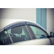 Дефлекторы окон на Buick Regal 2011-2017 с хром молдингом |Ветровики WELLvisors 3-847BU003