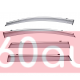 Дефлекторы окон на Kia Sorento 2014- с хром молдингом |Ветровики WELLvisors 3-847KA011