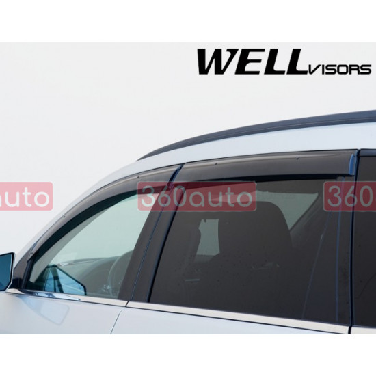 Дефлектори вікон для Chevrolet Traverse 2009-2017 Premium Series WELLvisors 3-847CH025