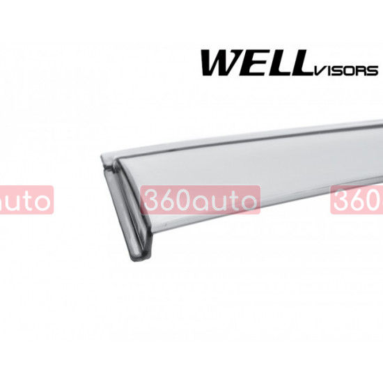 Дефлектори вікон для Chevrolet Traverse 2009-2017 Premium Series WELLvisors 3-847CH025