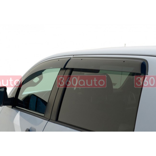 Дефлектори вікон для Toyota Tundra 2007-2019 CrewMax Premium Series WELLvisors 3-847TY034