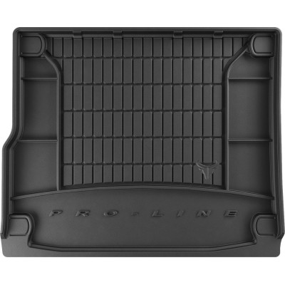 Килимок у багажник для Volkswagen Touareg 2010-2018 R-Line без бокових ніш Frogum ProLine 3D TM406292