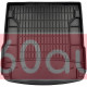 Килимок у багажник для Audi A6 C8 2018- Avant однорівневий багажник Frogum ProLine 3D TM406643