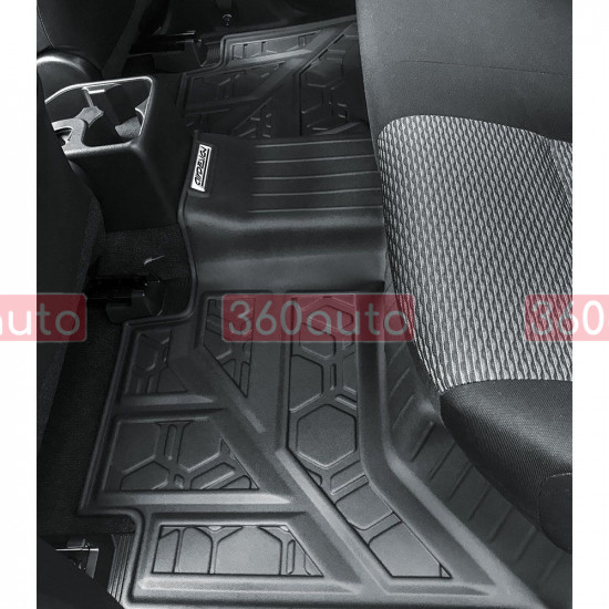 3D килимки Toyota Tacoma 2015- DoubleCab AirDesign TO02A16
