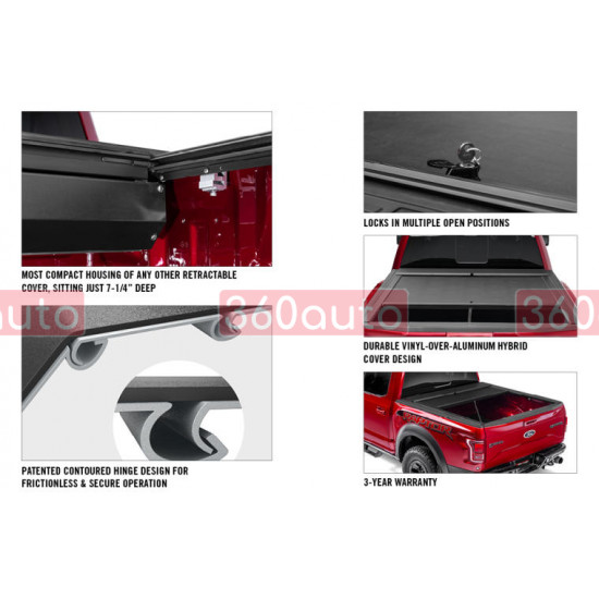 Ролет в кузов для Dodge Ram 2019- 5.5 M-Series Roll-N-Lock LG404M