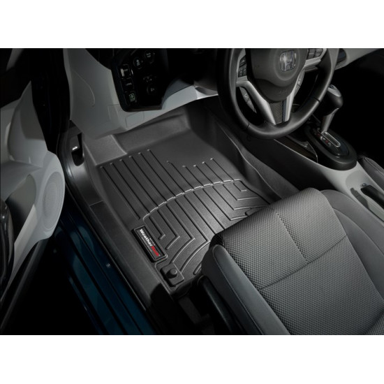 3D килимки для Honda CR-Z 2010-2016 чорні передні WeatherTech 443351