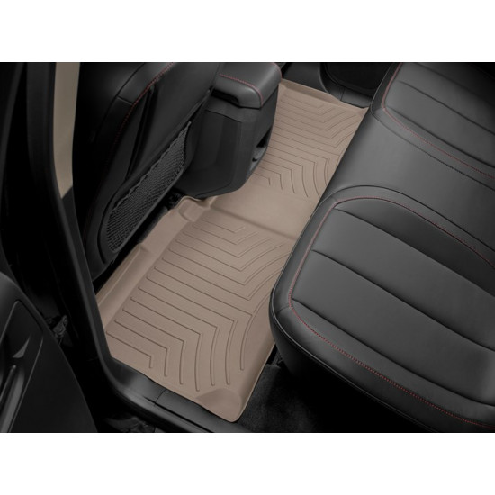 3D коврики для Chevrolet Equinox, GMC Terrain 2009-2017 бежевые задние WeatherTech 452712
