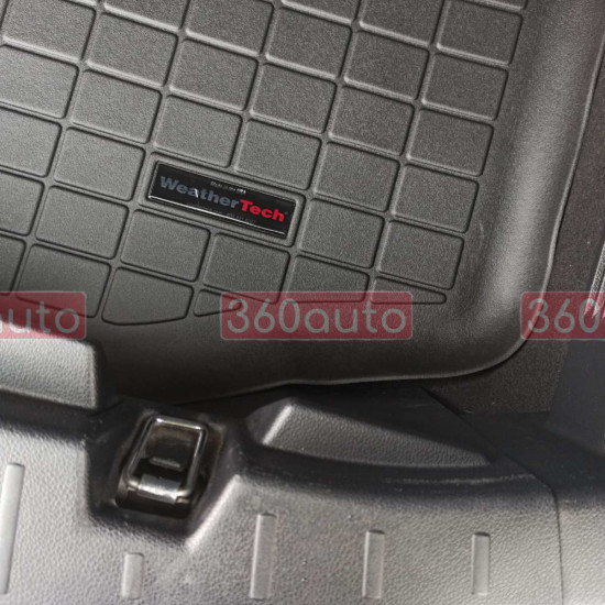 Коврик в багажник для Ford Explorer, Lincoln MKT 2011- черный WeatherTech 40488