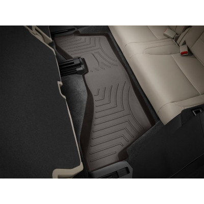 3D коврики для Acura MDX 2014- какао 3 ряд Bench Seats WeatherTech 475763
