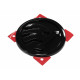 Автологотип шильдик емблема Шкода Skoda чорна 32D853621A Black 90мм Emblems151968