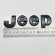 Автологотип эмблема надпись Jeep Night Eagle 132x35 черный глянец