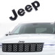 Автологотип эмблема надпись Jeep Night Eagle 156x46 черный глянец