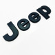 Автологотип эмблема надпись Jeep Night Eagle 156x46 черный мат