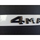 Автологотип шильдик емблема напис Mercedes 4MATIC черные 2 Emblems169534
