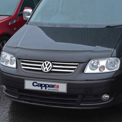 Дефлектор капота на Volkswagen Caddy 2004-2010 мухобойка EuroCap 8015k197