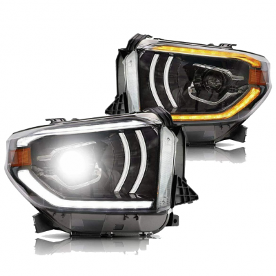 Альтернативна оптика передня на Toyota Tundra 2014- Full LED VK017-B6WL1-BL0 VLAND