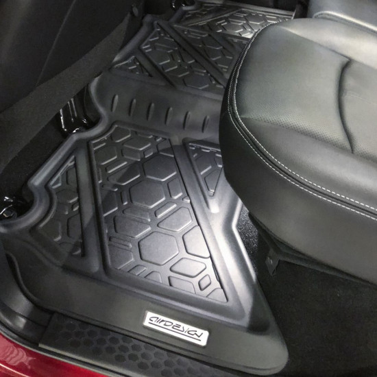 3D килимки Dodge Ram 2019- CrewCab задні AirDesign CH07D24