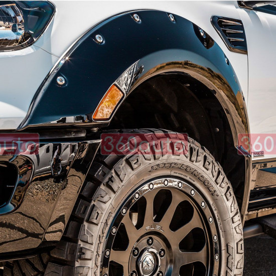 Расширители колесных арок Ford Ranger 2019- с бризговиками AirDesign FO26A03
