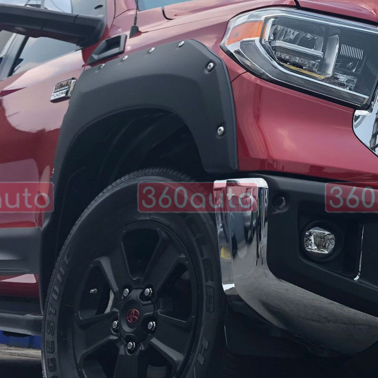 Расширители колесных арок на Toyota Tundra 2013- с бризговиками AirDesign TO01A10
