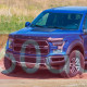 Дефлектор капоту на Ford F-150 2017- Raptor гладкий Smooth Tough Guard TS8R17