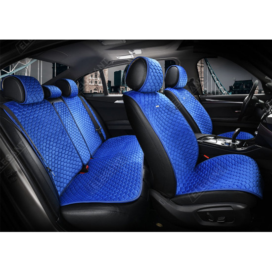 Автонакидки сині, комплект Elegant Palermo Maxi EL 700 102