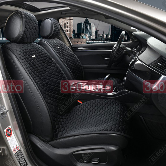 Автонакидки чорні, комплект Elegant Palermo Maxi EL 700 106