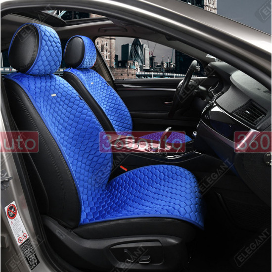 Автонакидки синие, передние Elegant Palermo Plus EL 700 202