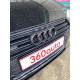 Автологотип емблема чорні кільця Audi A4 B9 2015-2020 Black Edition не для S-Line в решітку радіатора
