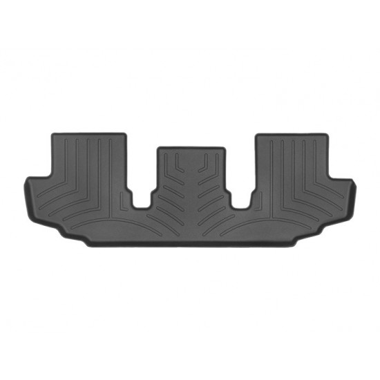 3D килимки для Toyota Highlander 2020- чорні 3 ряд WeatherTech 4416093