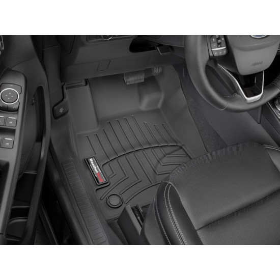 3D коврики для Ford Kuga, Escape 2019- черные передние WeatherTech 4415871
