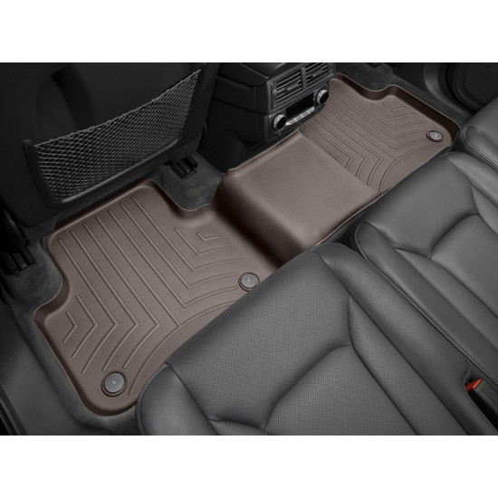 3D килимки для Audi Q7, Q8 2016- какао задні без кліпс | Авто3D килимки для WeatherTech 478875