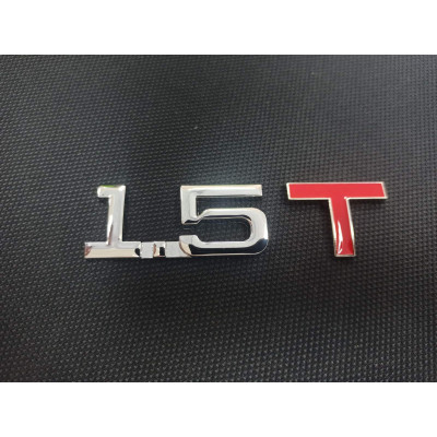 Автологотип шильдик эмблема надпись 1.5 Turbo на крышку багажника Emblems 170215