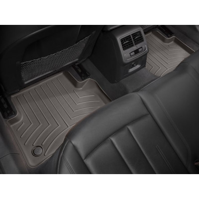 3D килимки для Audi A4 B9, A5 2016- какао задні WeatherTech 479072