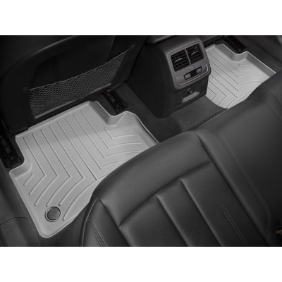 3D килимки для Audi A4 B9, A5 2016- сірі задні WeatherTech 469072