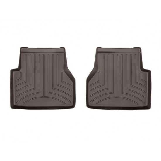 3D килимки для Audi A6 C8, A7 2018- какао задні без кріплень WeatherTech 4715113
