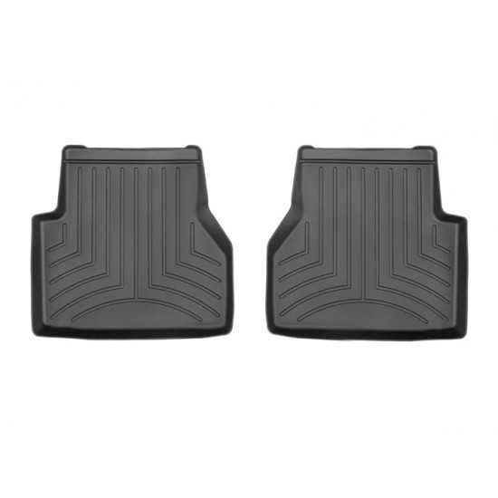3D коврики для Audi A6 C8, A7 2018- чорные задние без креплений WeatherTech 4415113