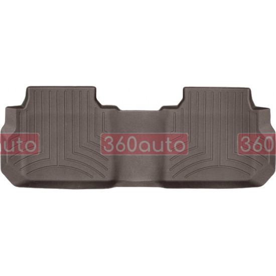 3D килимки для Cadillac XT6, Chevrolet Blazer 2019-, GMC Acadia 2016- 5, 7 місць какао задні WeatherTech 4710802