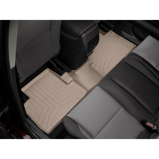 3D коврики для Ford Escape 2015- бежевые задние WeatherTech 459692