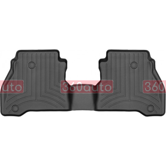 3D килимки для Jeep Gladiator 2020- чорні задні WeatherTech 4413134