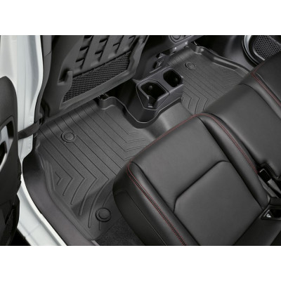 3D коврики для Jeep Gladiator 2020- черные задние WeatherTech 4413134