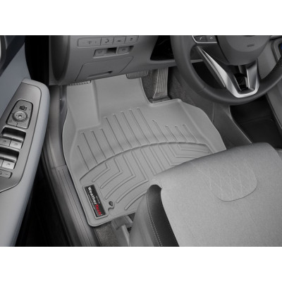 3D килимки для Hyundai Palisade 2020- cірі передні WeatherTech 4615781