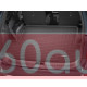 Коврик в багажник для Hyundai Palisade 2020- черный WeatherTech 401312
