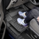3D килимки для Toyota RAV4 2019- чорні задні WeatherTech HP 4415162IM