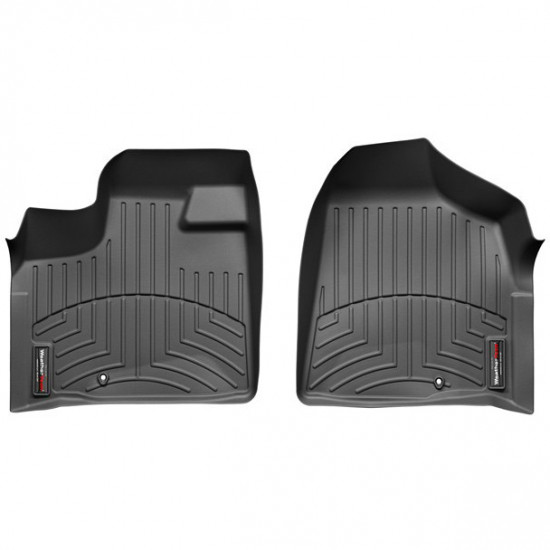 3D коврики для Chrysler Town and Country, Dodge Grand Caravan 2012-2020 черные передние WeatherTech 444211
