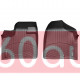 3D килимки для Chrysler Town and Country, Dodge Grand Caravan 2012-2020 чорні передні WeatherTech 444211