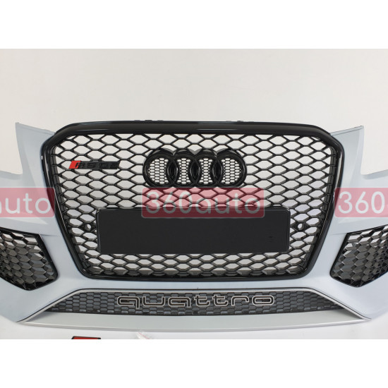 Передній бампер на Audi Q5 2012-2016 стиль RS AUDIRSQ5-121